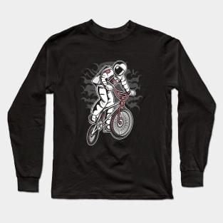 Astronaut Bike Long Sleeve T-Shirt